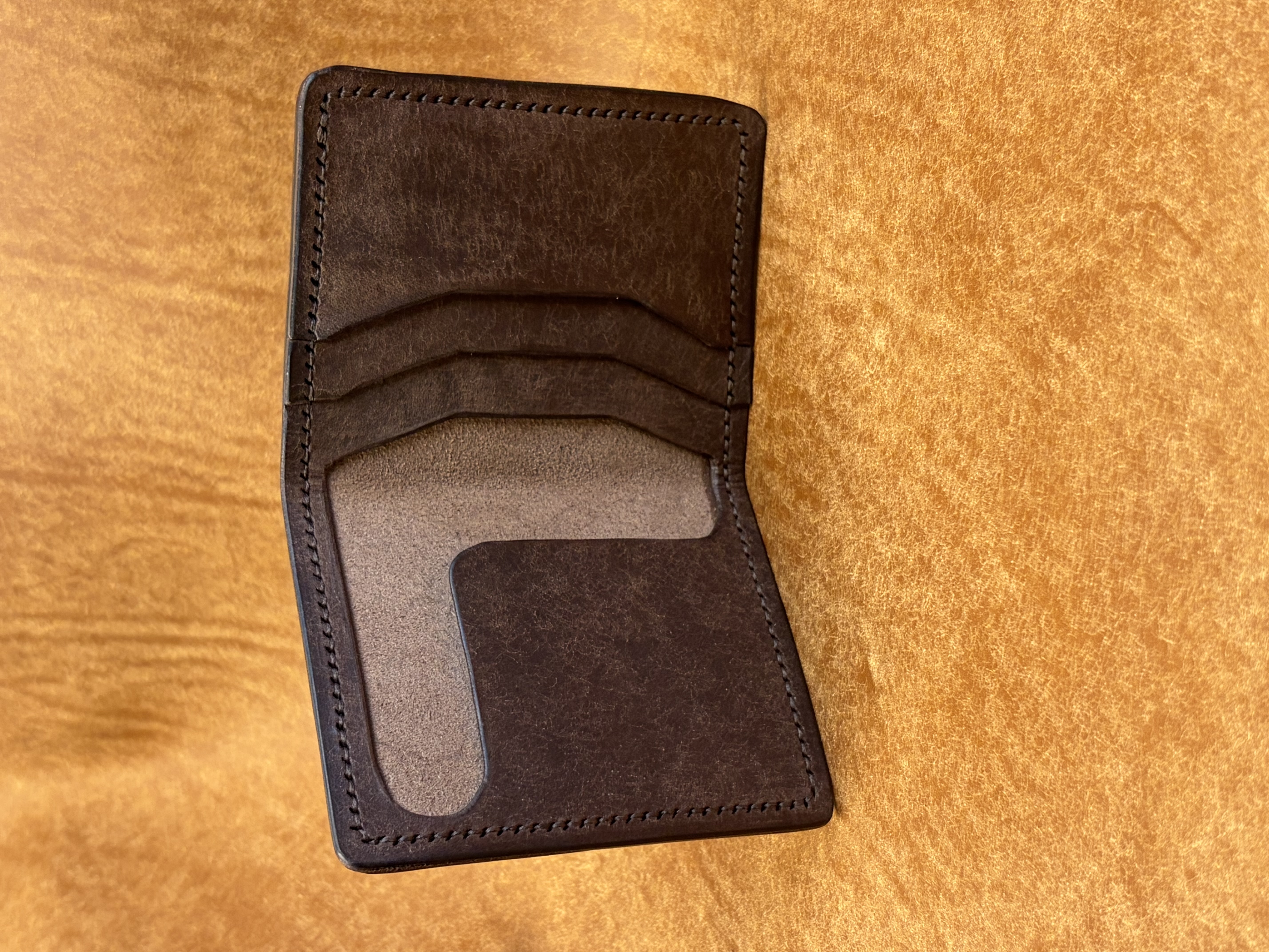 Leather Mini Wallet Card Holder Pueblo leather