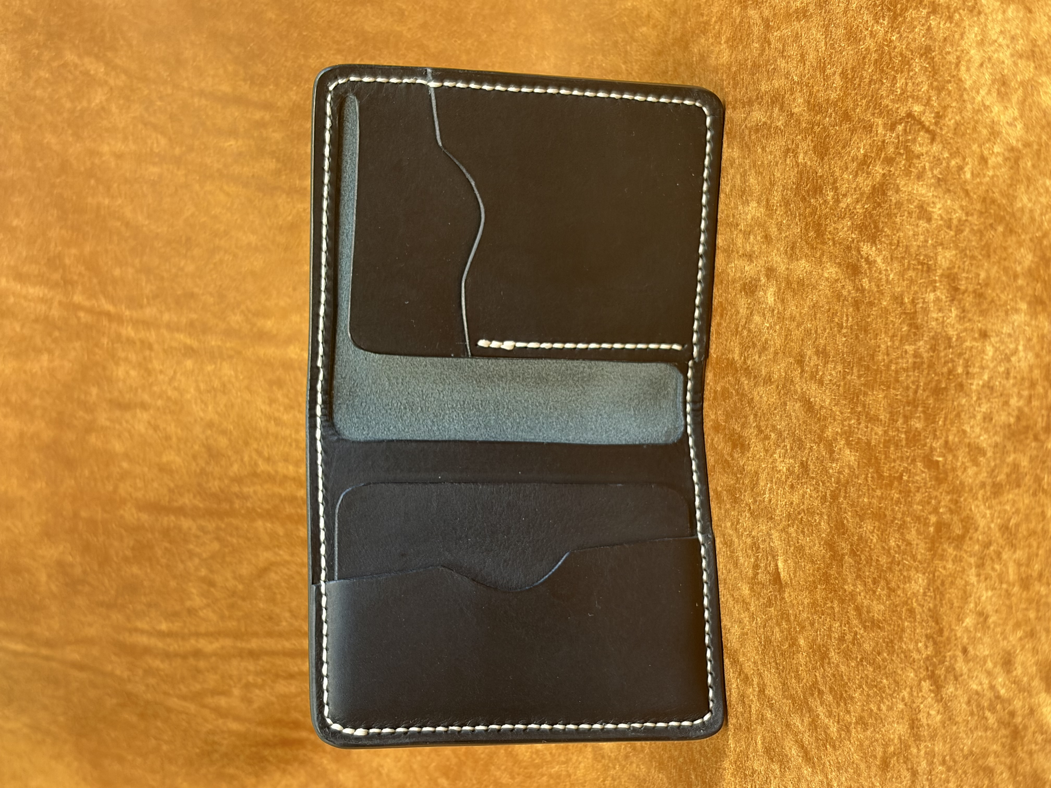 Leather Mini Wallet Card Holder